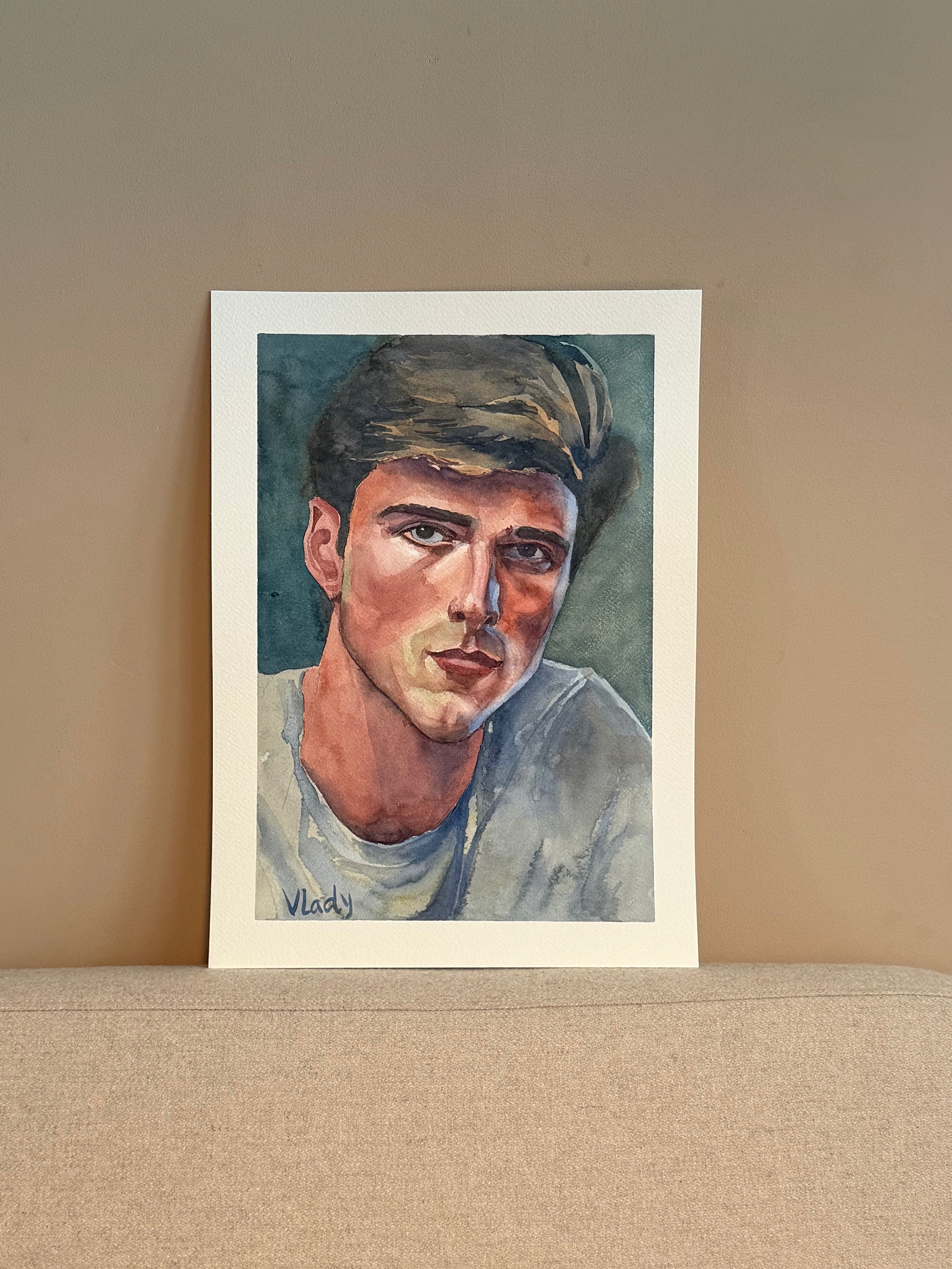 Painting “Nate ❤️”