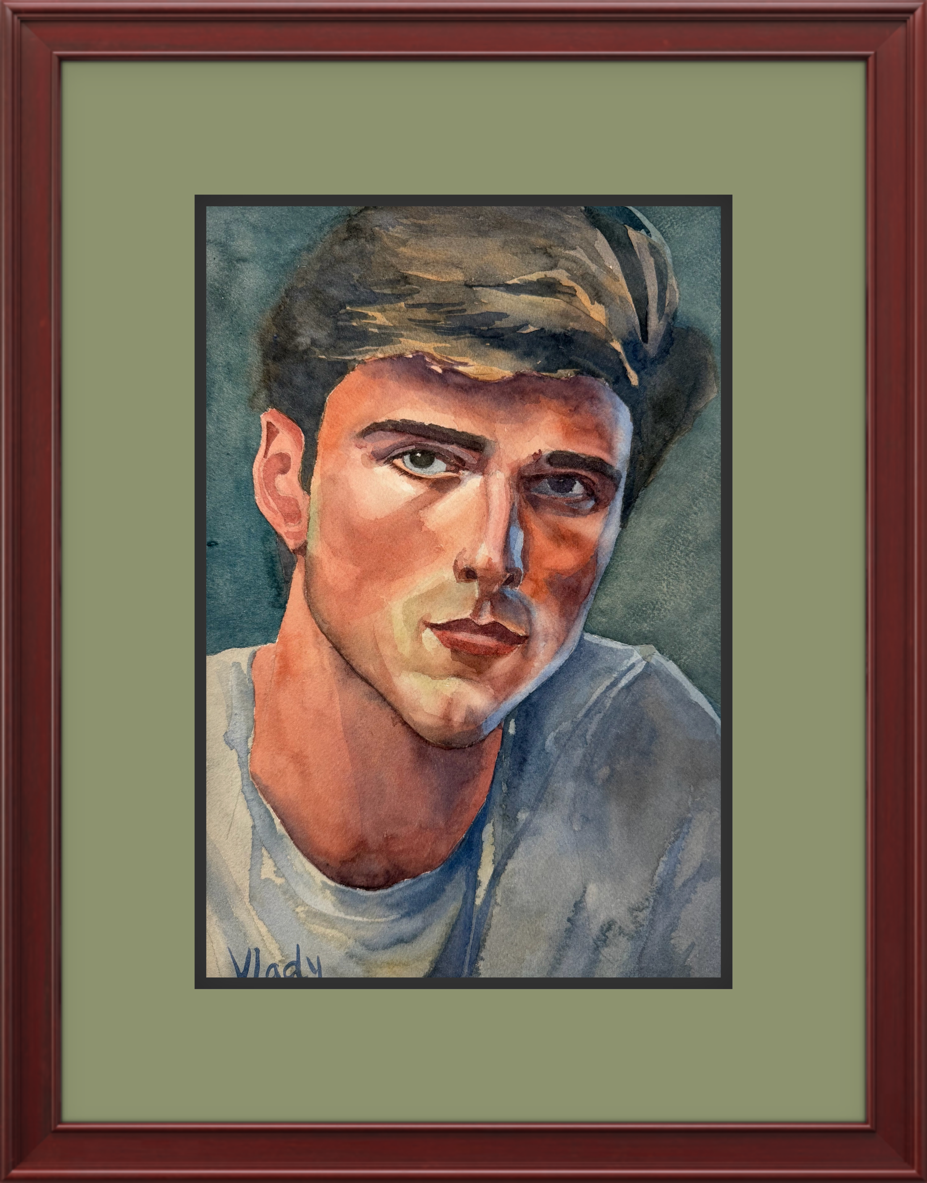 Painting “Nate ❤️”