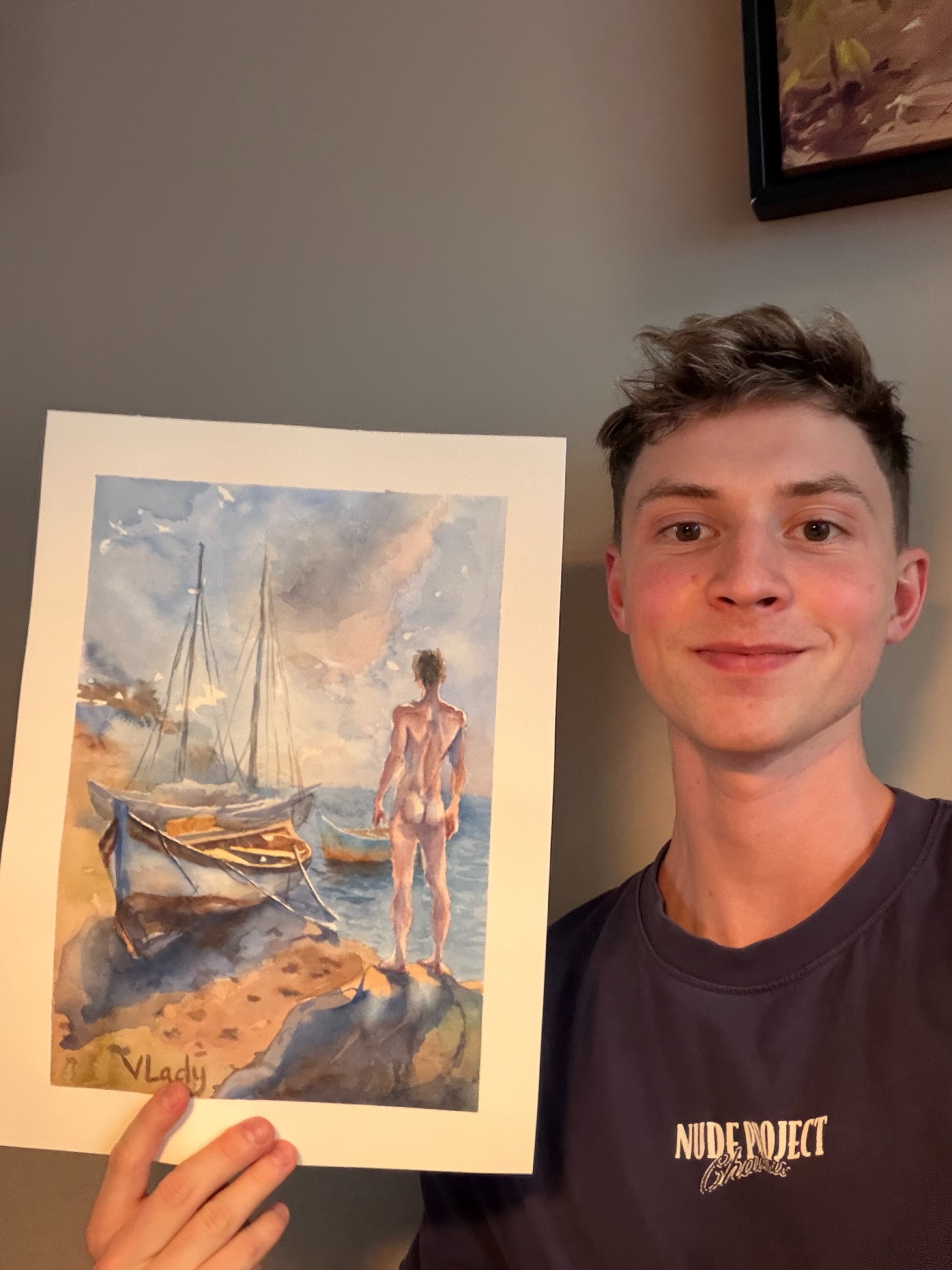 Original painting “Through the Storm”